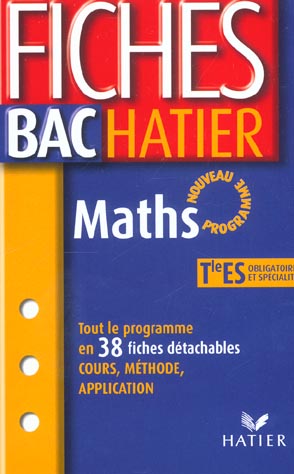 Fiches bac