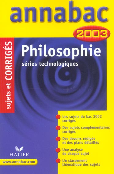 Annabac sujets & corrigés