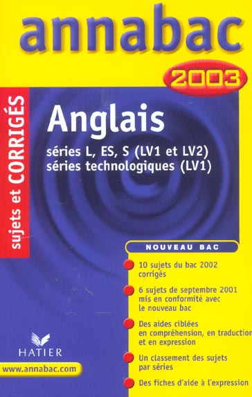 Annabac sujets & corrigés