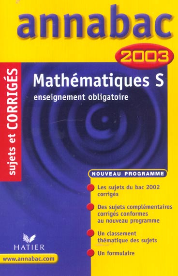 Annabac sujets & corrigés