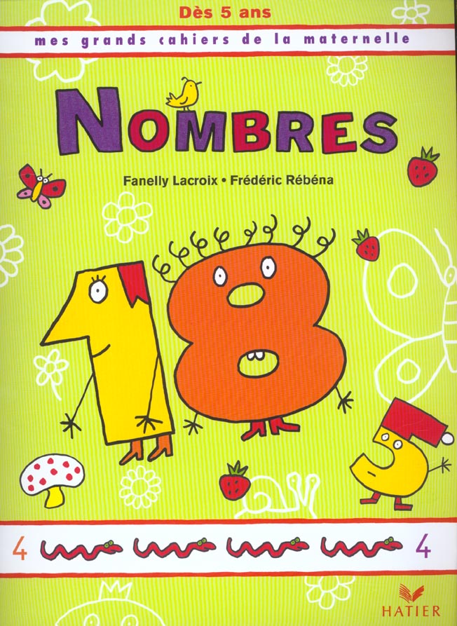 Mes grands cahiers de la maternelle ; nombres