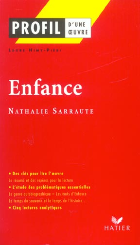 Enfance de Nathalie Sarraute