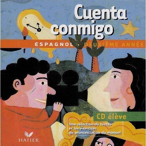 CUENTA CONMIGO : espagnol ; 2e année ; CD audio élève (édition 2003)