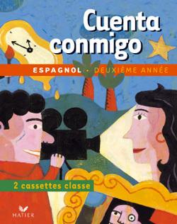 CUENTA CONMIGO : espagnol ; 2e année ; cassettes audio classe (édition 2003)