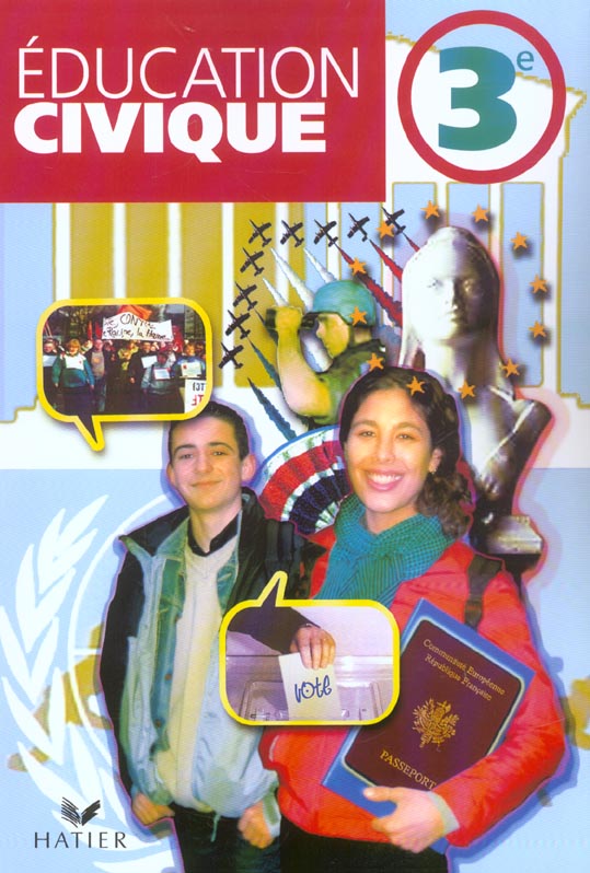 éducation civique ; 3ème ; livre de l'élève (édition 2003)