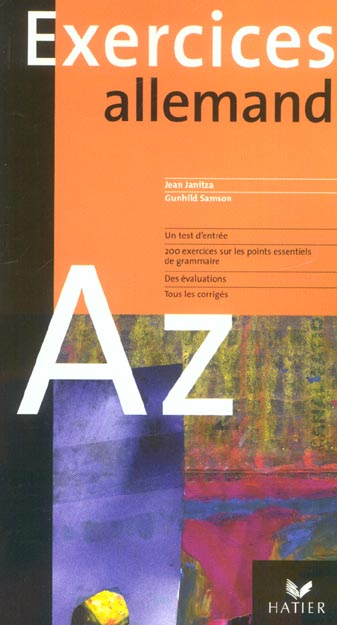 Allemand ; exercices