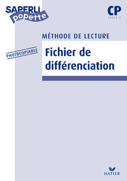 CP ; fichier de différenciation photocopiable