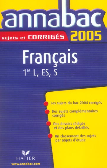 Annabac sujets & corrigés Tome 8 (édition 2005)