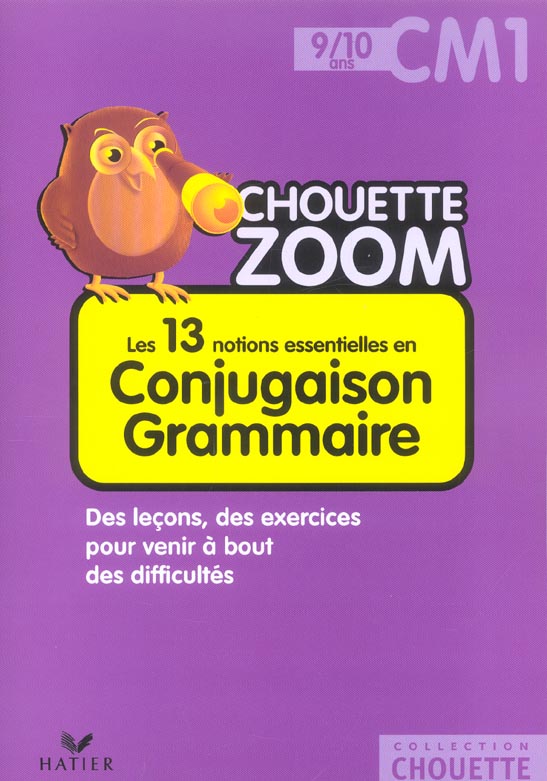 Les 13 notions essentielles en conjugaison grammaire