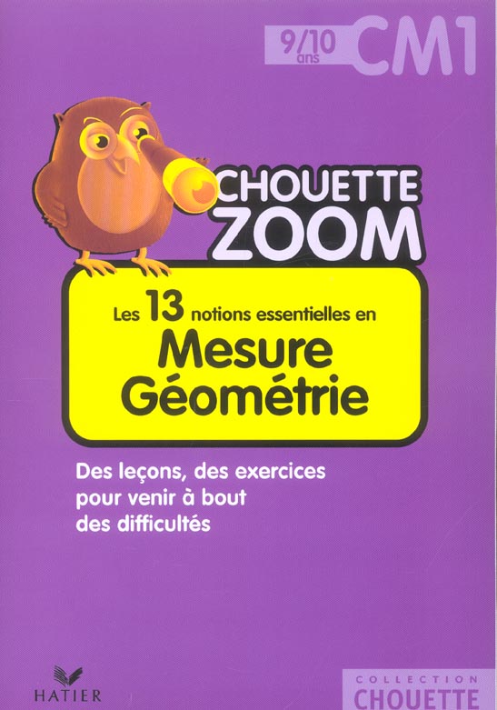 Les 13 notions essentielles en mesure géometrie