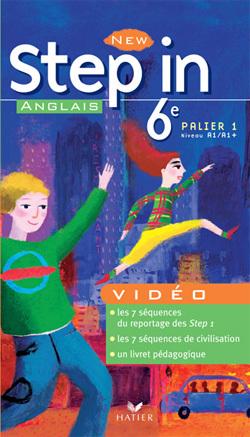 NEW STEP IN : anglais ; LV1 ; 6ème ; cassette video (edition 2006)