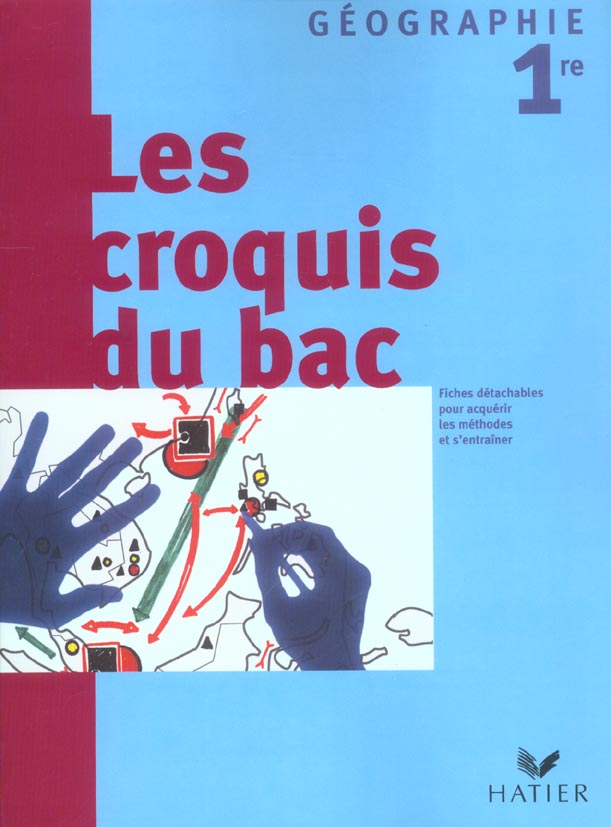 Géographie ; 1ère L, ES, S ; les croquis du bac (édition 2004)