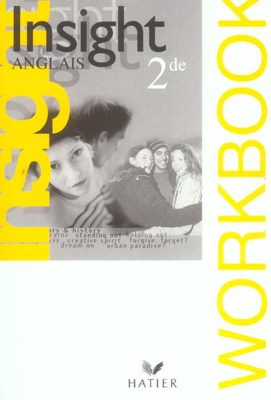 Insight anglais 2de ed 2005 - workbook