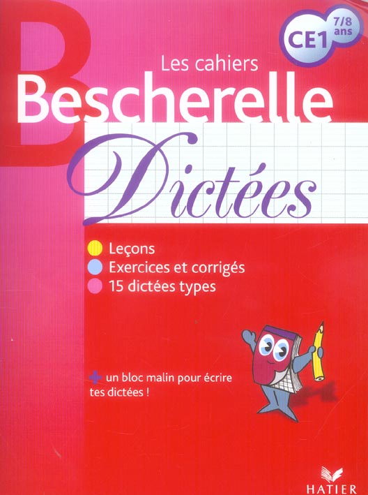 Dictees ; ce1