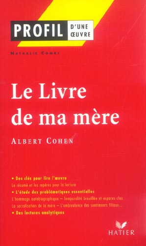 Le livre de ma mère d'Albert Cohen
