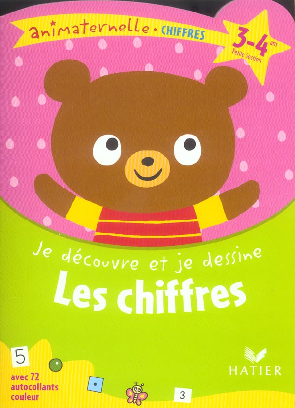 L'OURS : JE DECOUVRE ET JE DESSINE LES CHIFFRES