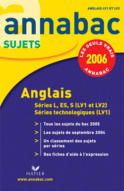 ANNABAC SUJETS Tome 3 (édition 2006)