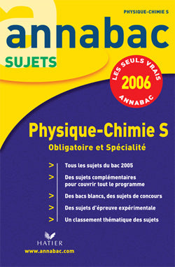 ANNABAC SUJETS Tome 7 (édition 2006)