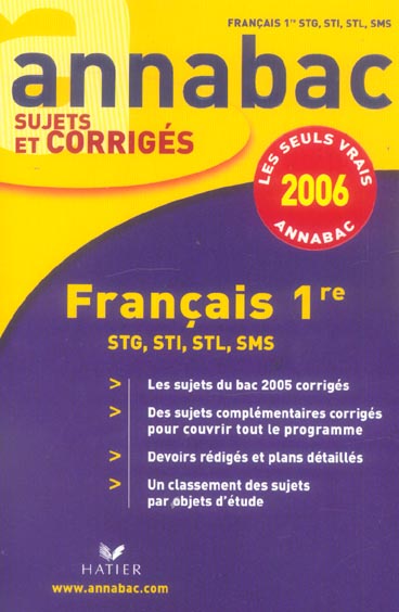 Annabac sujets & corrigés Tome 9 (édition 2006)