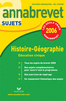 ANNABREVET SUJETS Tome 2 (édition 2006)