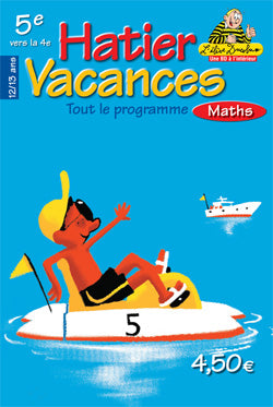 Hatier vacances : mathematiques 5eme/4eme