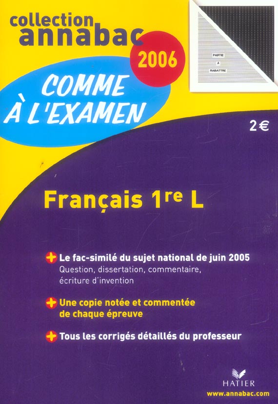 Annabac sujets & corrigés (édition 2006)