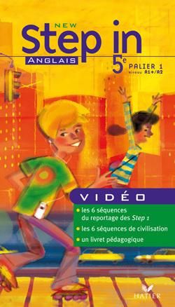 NEW STEP IN : anglais ; 5ème ; 3 cassettes vidéos de la classe (édition 20007)