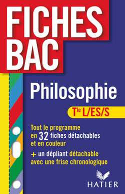 Fiches bac Tome 1 : philosophie ; terminale l/es/s