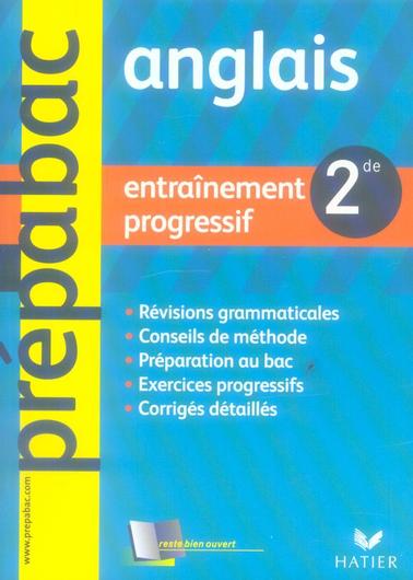 Anglais ; 2nde (édition 2006)