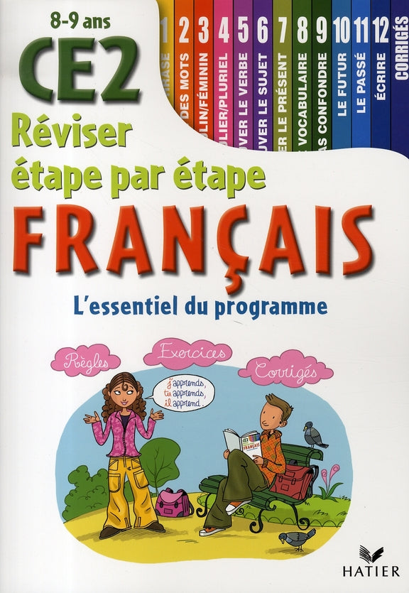 Réviser étape par étape ; français ; ce2