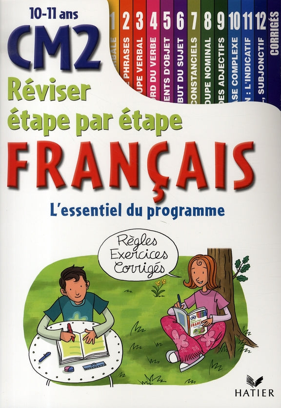 Réviser étape par étape ; français ; cm2