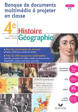 Histoire-géographie ; 4ème ; CD-rom banque de ressources multimédia (édition 2006)