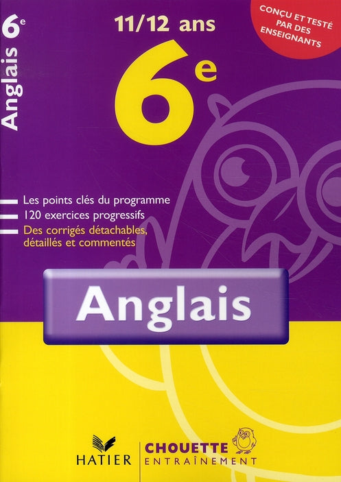 Chouette entraînement : anglais ; 6ème (édition 2007)