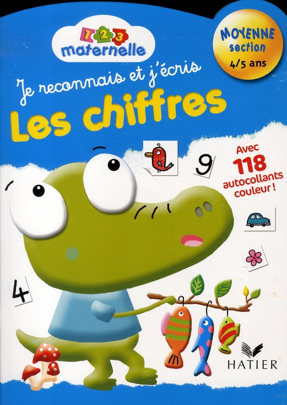 Je reconnais et j'écris les chiffres ; moyenne section