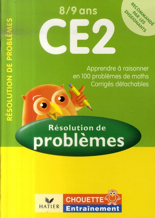 Chouette entraînement : maths ; CE2 ; résolution de problèmes