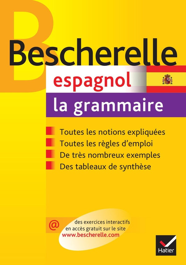 Bescherelle langues : Bescherelle espagnol : la grammaire