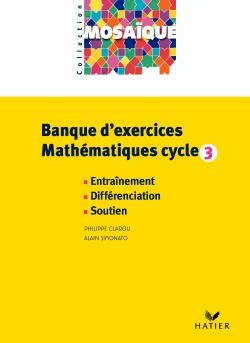Mosaique - banque d'exercices mathematiques cycle 3 - cd rom