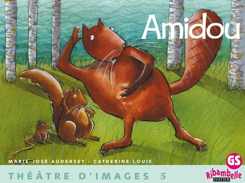 Ribambelle ; théâtre d'images Tome 5 ; GS ; Amidou ; guide de l'enseignant