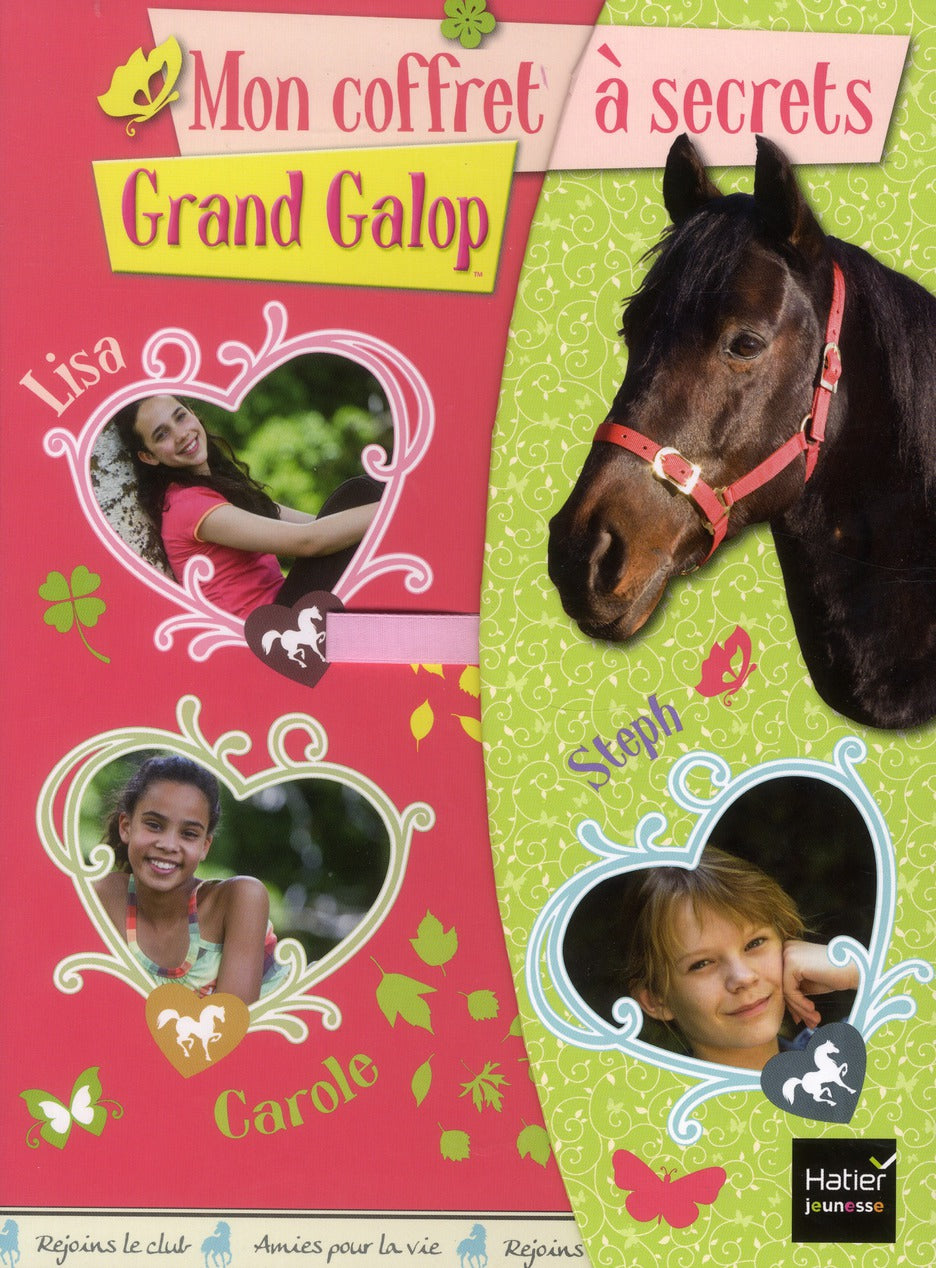 Grand galop ; mon coffret à secrets