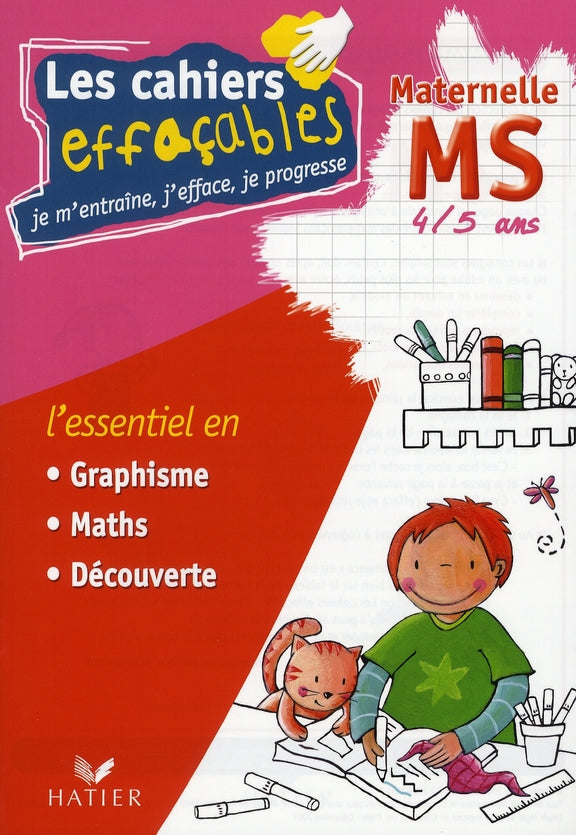 Les cahiers effaçables ; moyenne section 4/5 ans