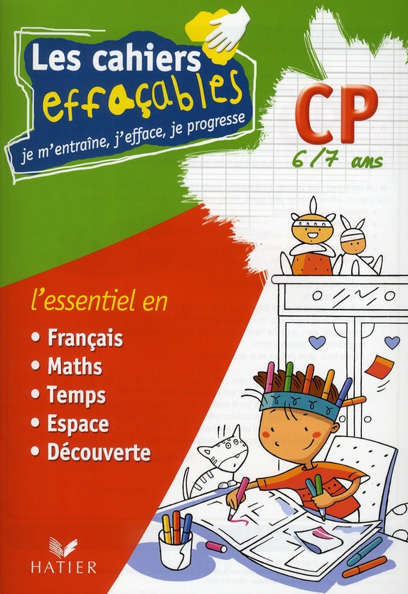 Les cahiers effaçables ; CP