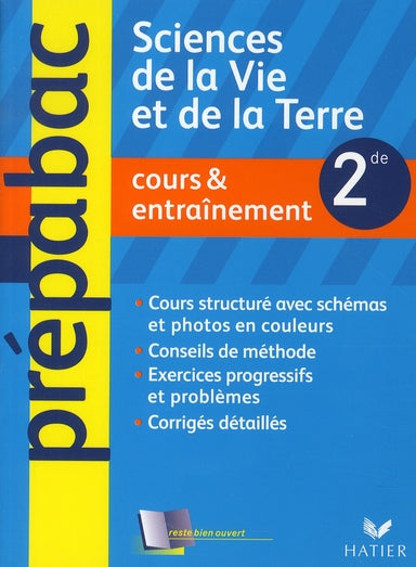 Sciences et vie de la terre ; 2nde