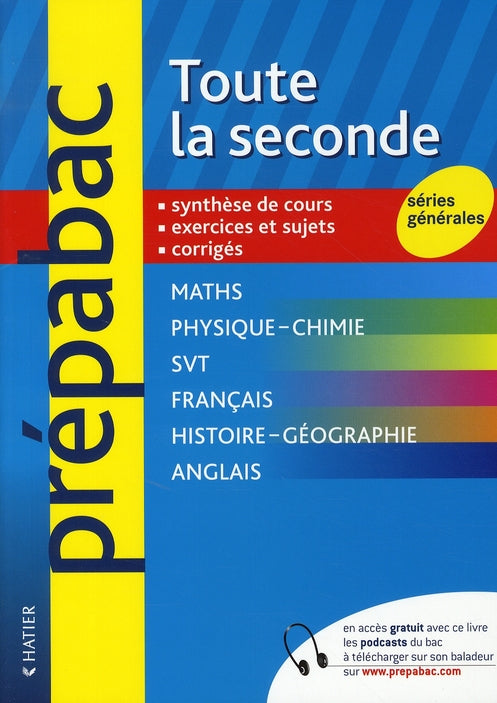 Prépabac : toute la seconde