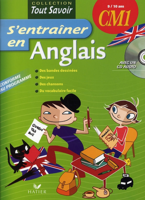 Tout savoir ; anglais ; CM1 ; livre + cd