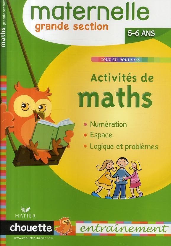 Chouette : activités de maths ; grande section maternelle