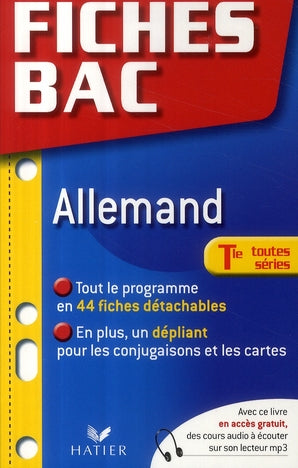 PREPABAC EXAMENS Tome 13 : fiches bac ; allemand ; terminales toutes séries