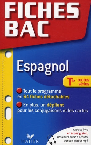 PREPABAC EXAMENS Tome 12 : fiches bac ; espagnol ; terminales toutes séries