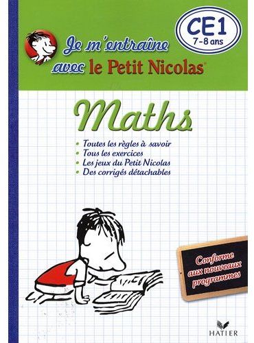 Je m'entraîne en maths avec le Petit Nicolas ; CE1