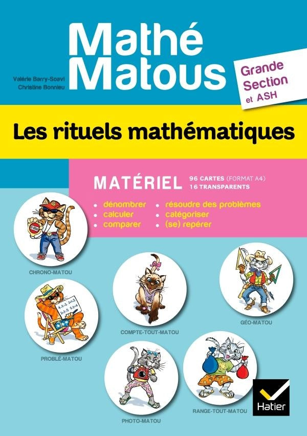 Mathé-Matous : les rituels mathématiques ; grande section et ASH ; matériel