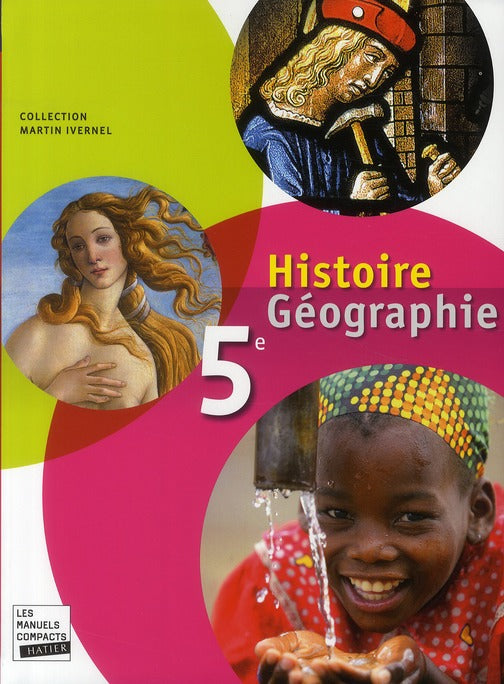 Histoire-géographie ; 5ème ; livre de l'élève format compact